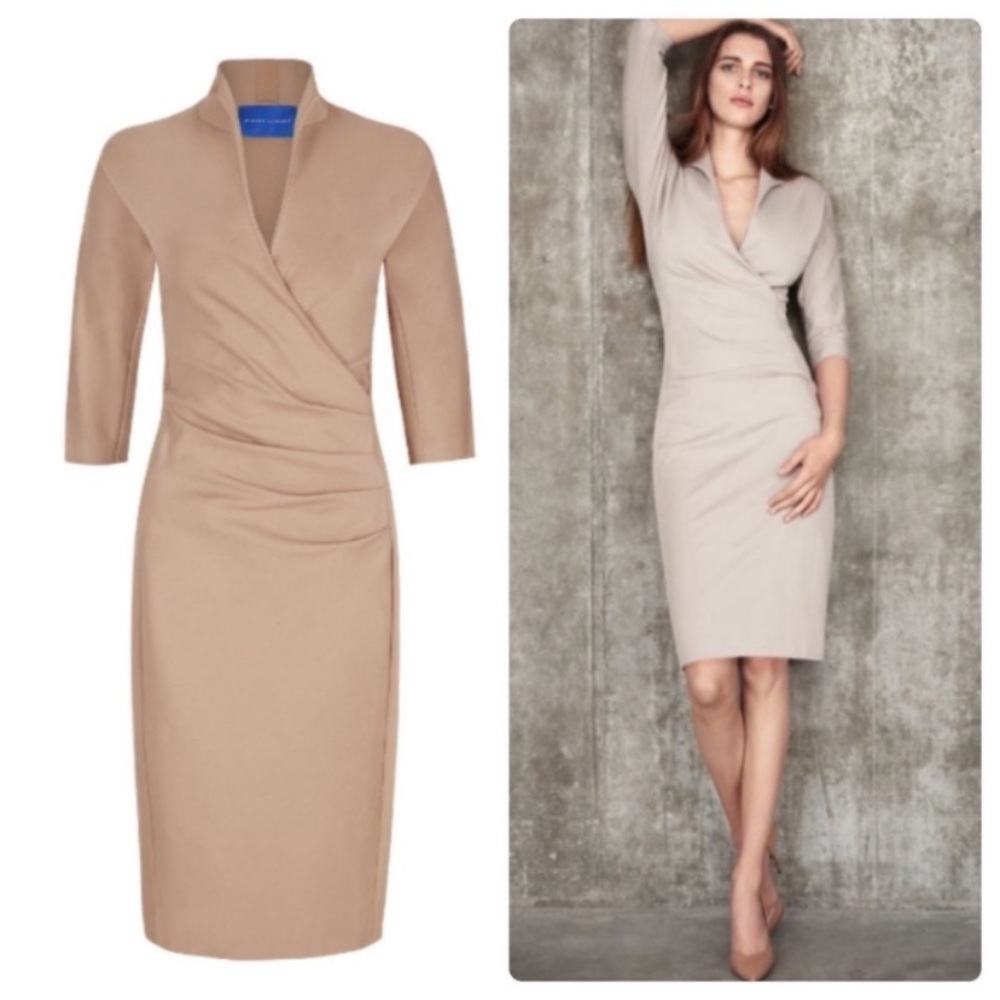NWT Winser London Grace Miracle Camel Dress